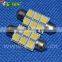 auto led festoon f- 39mm 6smd 5050 , led car light 12v , c5w auto led lamp