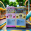 Double Position Boutique Crane Machine with Storage Display Cabinet Crane Machine