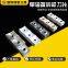 Single shaft shredder blade small square knife plastic metal plastic wood rubber crushing blade square rotor moving knife