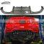 F80 M3 F82 M4 Varis-Style  Carbon Fiber Rear Diffuser rear bumper lip for BMW F82 F83 M3 M4