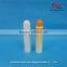 empty plastic tube with plane cap,PE soft plastic tube for personal care