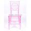 factory supply clear acrylic banquet chair for dinner party
