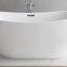 Top Quality Artificial Stone 1.35m Small Size Freestanding Acrylic Solid Surface Stone Bathtub for Bathroom