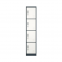 Modern Simple Single 4 Door Locker Durable Metal Sturdy Steel Cupboard