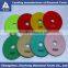 Diamond polishing pad for marble