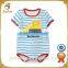 New design wholesale OEM service free samples softextile baby romper animal baby clothing