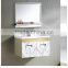 Wall hanging American style stainless modern bathroom basin cabinet