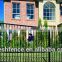 alibaba expressBlack coated welded metal fencing panels /Black powder bending garden fencing
