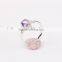 Sartificial stone designs sterling ring Panyu factory process jewelry