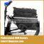 Black Zipper Pannier Bag
