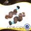 8a Brown Color 12in- 30in Indian Virgin Remy Body Wave Hair Extension