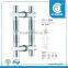 Manufacturer new design Stainless steel tube hollow modern door pull handle for commercial door
