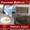 2015 Hot selling healthy & comfortable 100% natural latex mattress
