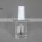 15ml empty printed glass nail polish bottles with brush