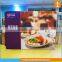 Pop up booth display fabric back wall stand