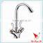 single post two handle kitchen faucet 1022