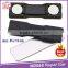 Plastic reusable magnetic badge holding clip with badge holder