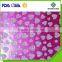 Fine quality sparkling laser heart shape cold laminating film with eva coated