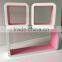 Set 3 Modern Square Wooden Wall Shelf Display Shelf Home Decotration Shelf