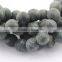 2.0mm Large Hole Hot Selling Round Matte Rhyolite Gemstone Loose Beads Approximate 15.5 Inch