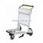 Hot selling airport shopping trolley, airport shopping cart, stainless steel airport trolley