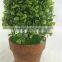 new Artificial ornamental cone plants plasitc topiary boxwood bonsai