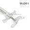 WJ201 10ml PC Unadjustable Plastic Steel Vaccine Syringe
