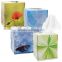 White Premium Facial Tissue, Cube Box, 8.85" Length x 7.65" Width