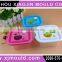 wholesale best selling food container /box with 3 colors , 3 shapes