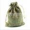 Fancy eco friendly&recyclable Logo Imprint jute bag decoration