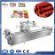 Custom made vacuum sausage ham packing machine with different mould