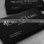 Customized black matte hot-stamping business card