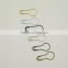 1000 pcs Pear Shaped gold black silver bronze color copper metal safety pins brass safety pins length (20mm)