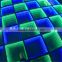 Wedding decorations light up video interactive starlit used 3D mirror dj led dance floor for sale