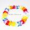 Customized Promotional Colorful Flower Lei Hawaii Collar for Hawaii