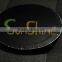 Custom-Made Black Cake Board Circles
