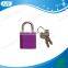 AJF Wholesale Popular Colorful Square Plastic Mini Key Locks