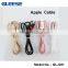 Gleese High quality metal head 1.5m high speed fast charge transfer synchronization micro usb cable for IOS