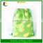 Hot Sale Drawstring Backpack 100%Polyester Fashion Fresh Storage Drawstring Bag for travelling