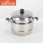 Stainless steel double layer steamer pots made in china