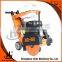 double blade concrete saw with forward guide rod JHD450