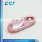 1-2 m custom nylon braided metal casing usb extension cable
