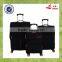 Orange Color Real Push Trolley 4 Wheels TSA Lock  China Wholesale Aluminum Trolley Cases
