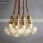 Glass Chandelier Lights Multi DIY Pendant Light Glass Modern Kitchen Designs for Party Decoration MD83008