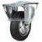 Solid Iron Core Rubber Industrial Carts' Castor Wheels N370