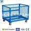 4 Layers Folding Steel Wire Mesh Display Storage Stacking Cage Container,Selling rack cage,storage rack cage container in China