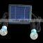 Solar led indoor+outdoor single+dual lamp light led automatic unique emergency lamp bulb night light