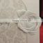 2016 New arrival embossed rose indian paper wedding invitation cards
