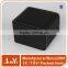 Velvet insert luxury small PU leather black cardboard watch box