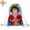2016 High Quality Custom Printed Cinch Backpack Bag